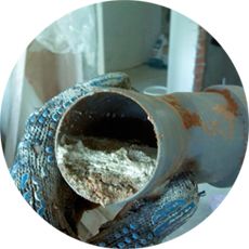 Засор в трубе